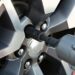black and silver car wheel